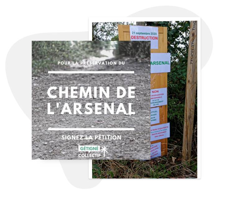 Préservation du chemin de l'arsenal